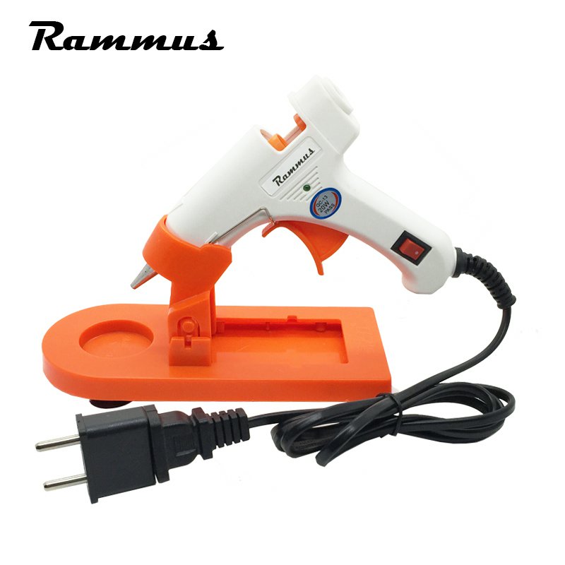 Electric Glue Gun Melt Adhesive Stick Heater Hand Repair Heating Tool Wood Art
