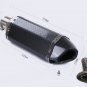 Universal Motorcycle Dirt Bike Exhaust Escape Modified Scooter Muffle Fit New