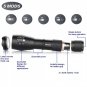 Led Flashlight 3800lm Aluminum T6 Waterproof Zoomable Cree Torch Light Tactical