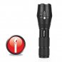 Led Flashlight 3800lm Aluminum T6 Waterproof Zoomable Cree Torch Light Tactical