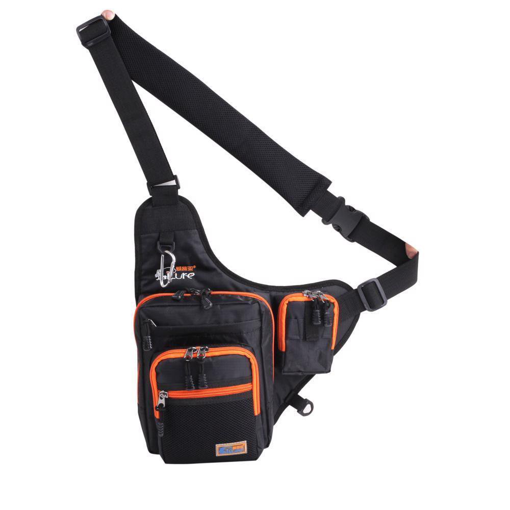 Shoulder Bag Waterproof Fishing Multi Purpose Outdoor Crossbody Tackle Bag Tote