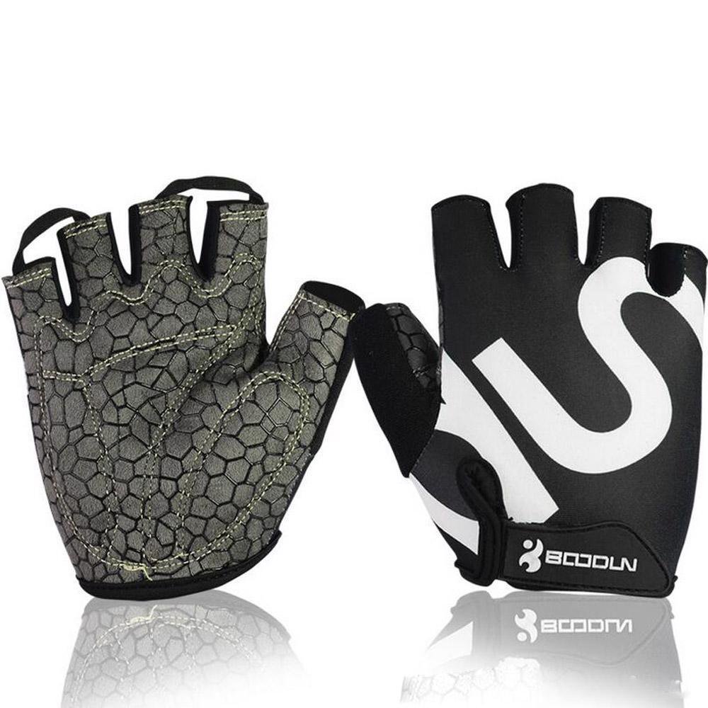 Gloves Gym Half Finger Cycling Fitness Weight Lifting Sports Bicycle Breathable