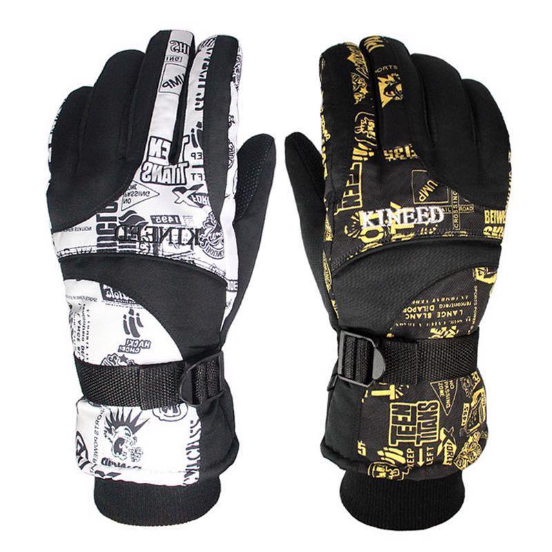 Gloves Winter Warm Windproof Ski Snow Sports Unisex Motorcycle Driving Snowboard
