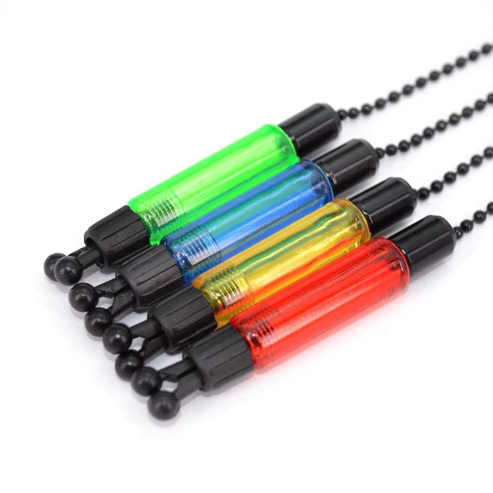 Carp Fishing Alarm Indicator 4pcs Swingers For Fishing Bite Red Yellow Blue Stow