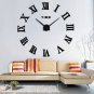 Wall Clock Quartz Watch Home Decor Diy 3d Modern Mirror Clocks Room Creative New