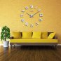 Wall Clock Quartz Watch Home Decor Diy 3d Modern Mirror Clocks Room Creative New
