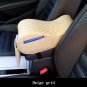 Car Interior Pu Leather Soft Armrest Box Mats Pad Liner Universal Hold Black New