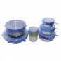 Silicone Universal Stretch Suction Pot Cooking Cover Lids Pan 6pcs Bowl Lid Tool
