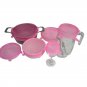Silicone Universal Stretch Suction Pot Cooking Cover Lids Pan 6pcs Bowl Lid Tool
