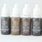Permanent Makeup Micro pigments 4 Color Tattoo Ink Biotouch Cosmetic Eyebrow 15g