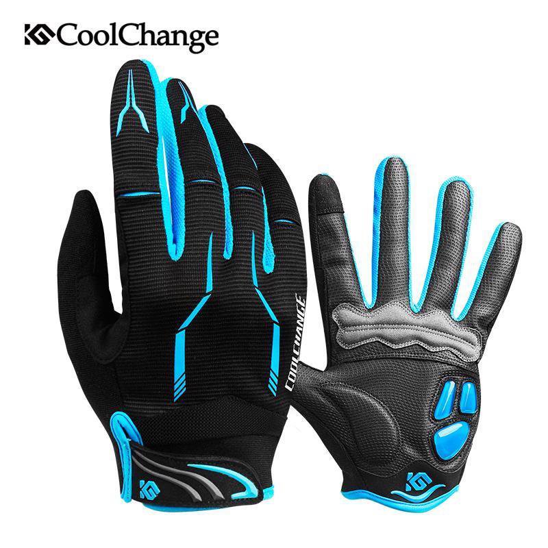 Gloves Winter Cycling Bike Mtb Bicycle Touch Screen Full Finger Motorcycle Warm