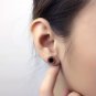 Anti Allergy Stainless Steel Stud Earrings Never Fade Roman Numerals Woman Ear