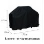 BBQ Grill Barbeque Cover Black Waterproof Outdoor Rain Grill Barbacoa Anti Dust