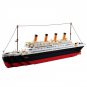 Building Cruise Blocks Toy Ship Nanoblock Sluban Titanic Model Marine DIY 3D RMS