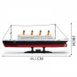 Building Cruise Blocks Toy Ship Nanoblock Sluban Titanic Model Marine DIY 3D RMS