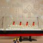 Building Cruise Blocks Toy Ship Nanoblock Sluban Titanic Model Marine DIY 3D RMS