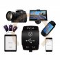 Dual USB Waterproof Motorcycle Car Charger 12V 24V 3.1A Universal LED Display