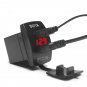 Dual USB Waterproof Motorcycle Car Charger 12V 24V 3.1A Universal LED Display