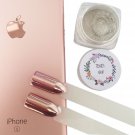 Rose Gold Chrome Nail Effect Pink Color Mirror Powder Nails Pigment Ultrafine