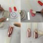 Rose Gold Chrome Nail Effect Pink Color Mirror Powder Nails Pigment Ultrafine