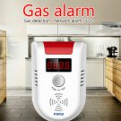 Gas Detector Led Digital Display Accessories Security Alarm System Home Safety