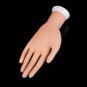 Pro Practice Nail Art Hand Soft Training Display Model Hands Flexible Silicone