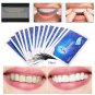 Teeth Whitening Gel Strips White 28pcs Light Guide Dental Shade Oral Toothpaste