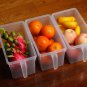 Food Storage Box Container Lunch Containers Kitchen Meal Plastic Lid Compartment