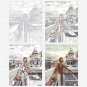 Wall Art Frameless Romantic Oil DIY Painting By Numbers On Canvas For Home Decor