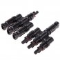 Mc4 Solar Connector Cable Panel Wire Pv Temco 10 Pairs Extension 30a Branch Awg