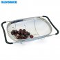 Rack Drain Stainless Steel Sink Basket Retractable Pull Dish Vegetables Kitchen