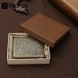 Cigarette Metal Case Vintage Holder Lighter Wallet Cigarettes Built Box Metal