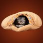 Pet Warm Bed Cat Dog Puppy Kitten Kennel Soft Cushion Sleeping Mat Nest Brown