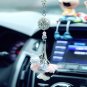 New Luxury Car Pendant Diamond Crystal Ball Charms Ornaments Hanging Decoration
