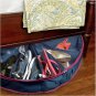 Shoe Go Around Organizer Space Saver 12 Shoes Under Bed Round Shape 360 Zipper