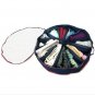 Shoe Go Around Organizer Space Saver 12 Shoes Under Bed Round Shape 360 Zipper