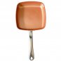 Non-stick Copper Frying Pan Square Skillet Ceramic Coating Ceramic Saucepan Pan