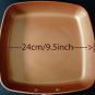 Non-stick Copper Frying Pan Square Skillet Ceramic Coating Ceramic Saucepan Pan