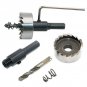 10 Pcs 16-30mm Carbide Tip HSS Drill Bit Hole Saw Stainless Steel Metal Alloy