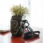 Artificial Flower Decorative Creative Vintage Retro Camera Ceramic Flower Vase
