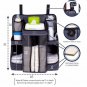 Multi-functional Large Baby Hanging Storage Toy Diaper Pocket For Crib 45*51cm