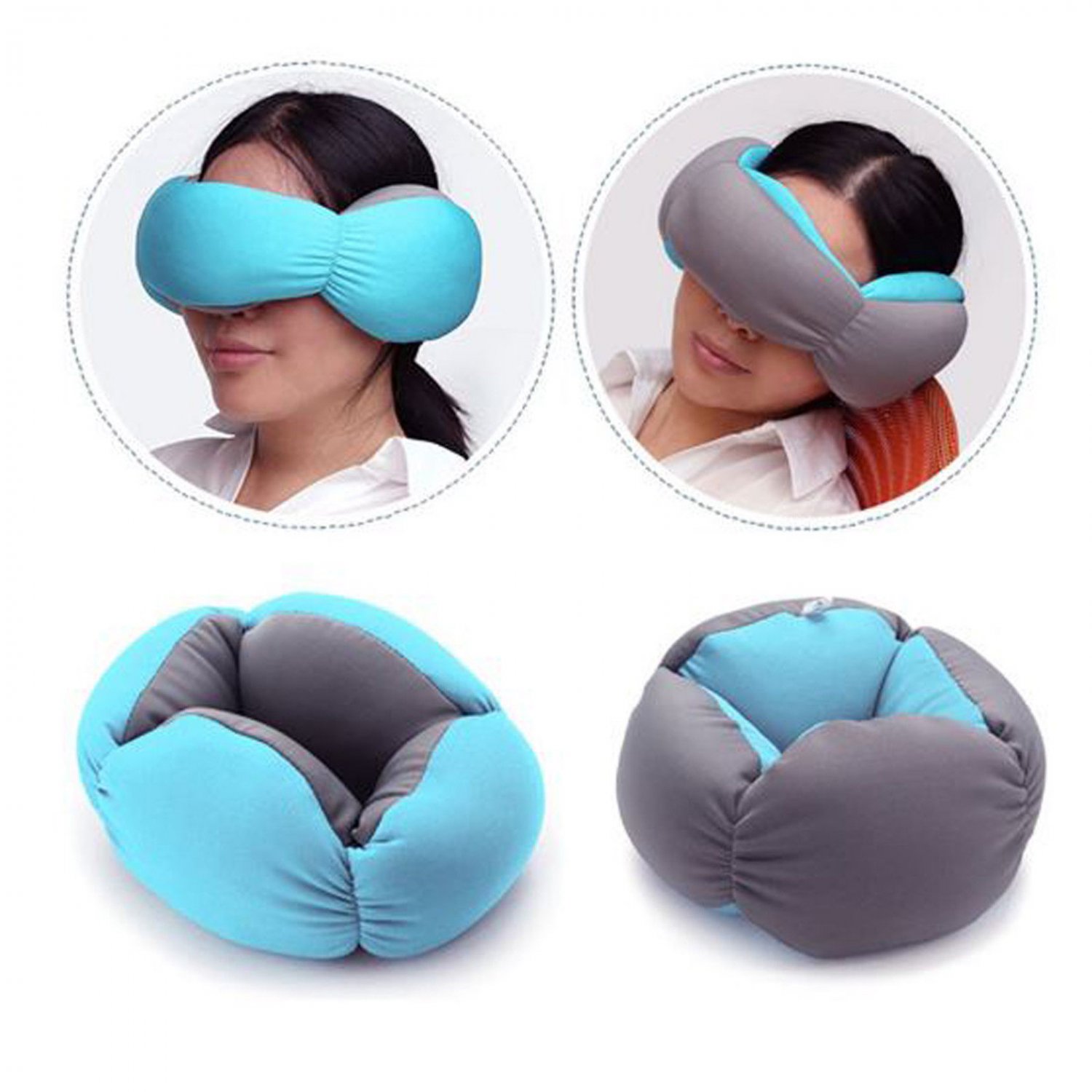 Pillow Office Lunch Desk Break Ostrich Cushion Breathable Lazy Nap Hollow Design
