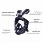 Snorkel Mask Foldable Greatever 180 Degree View Free Breathing Full Face Snorkel