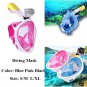 Snorkel Mask Foldable Greatever 180 Degree View Free Breathing Full Face Snorkel