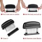 Meat Tenderizer - Black Home Tenderizers Tool 48 Blades Stainless Steel Needle -