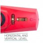 Drill Buddy Cordless Dust Collector with Laser Level, Bubble vial, Great Drill