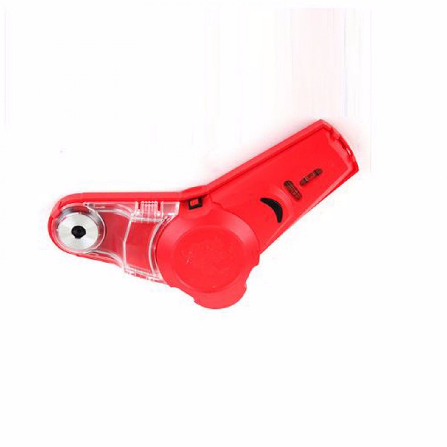 Drill Buddy Cordless Dust Collector with Laser Level, Bubble vial