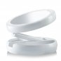 Fold-Away LED-illuminated and Two-sided Make Up Mirror W/LED Portable Makeup