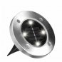 Disk Lights 4-LED Solar-powered Auto On/Off Outdoor Lighting SET 4
