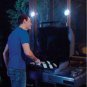Disk Lights 4-LED Solar-powered Auto On/Off Outdoor Lighting SET 4